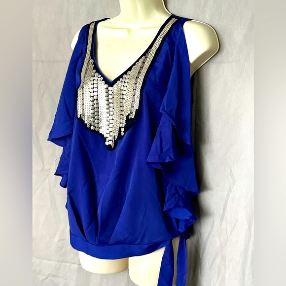 Allen B. by Allen Schwartz Women’s Blouse Size XS - Picture 3 of 5